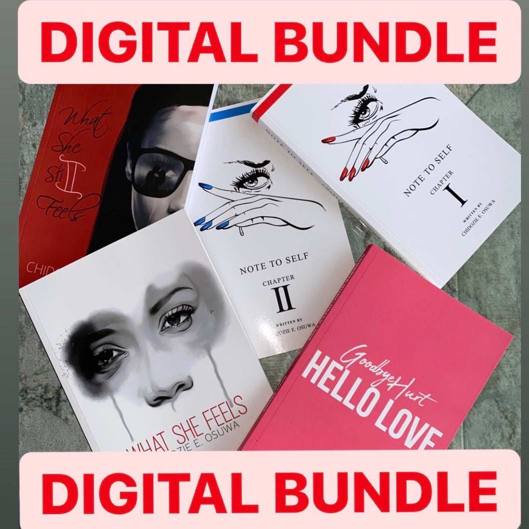 THESE ARE E-BOOKS. Link is sent to you the moment you order (DIGITAL BUNDLE FOR $70 OFF!!!)
